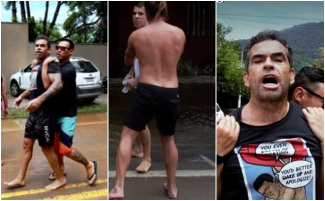 Um mês depois de agressão a repórter e fotógrafo, suspeitos ainda não foram ouvidos pela polícia.