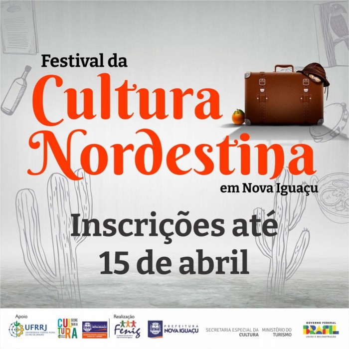 Inscrições para o Festival de Cultura Nordestina de Nova Iguaçu são prorrogadas até abril