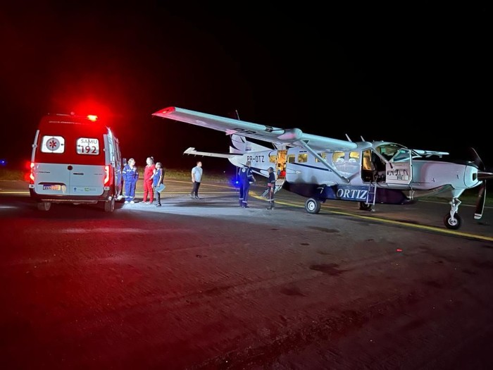 Estado realiza resgate aéreo de bebê indígena em estado grave e transporta para o Pronto-Socorro de Rio Branco