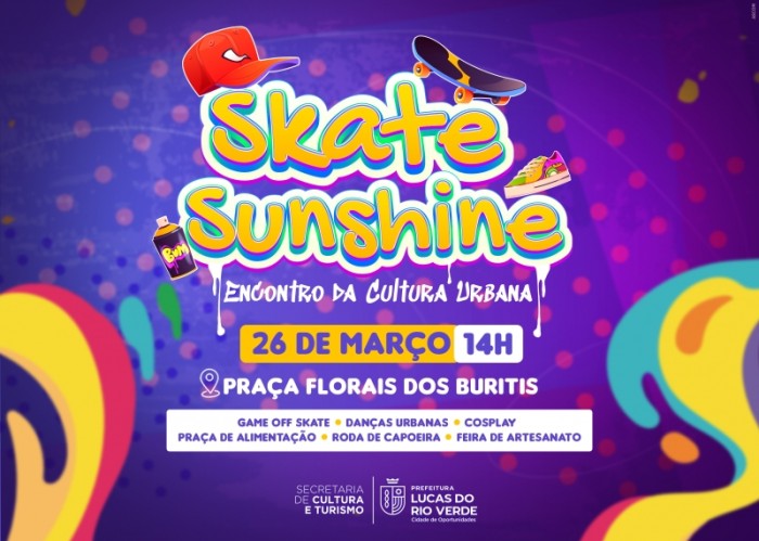 Encontro da Cultura Urbana acontece neste domingo (26)
