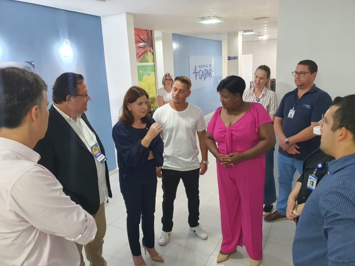 Secretária Carmen Zanotto cumpre agenda da saúde em Gaspar e Jaraguá da Sul