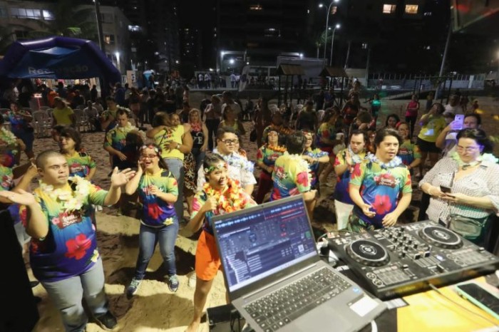 Brincadeiras, recreação e luau marcaram o Dia Conscientização da Síndrome de Down no Jaboatão