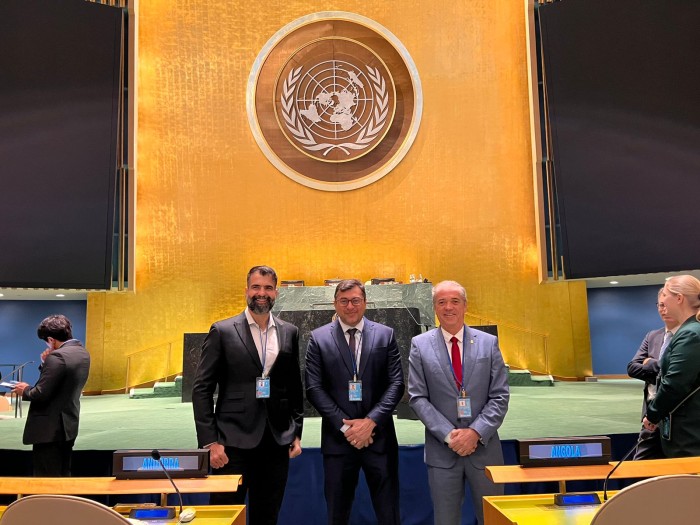 Wilson Lima busca parcerias para ampliar ações na área de recursos hídricos, durante conferência da ONU