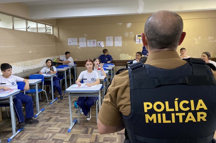 PM e Secretaria da Educação promovem primeira ação do Programa de Segurança Avançado