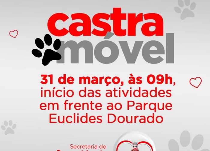 Secretaria de Desenvolvimento Rural e Meio Ambiente inicia no próximo dia 31, cadastro e triagem de animais para procedimento de castração