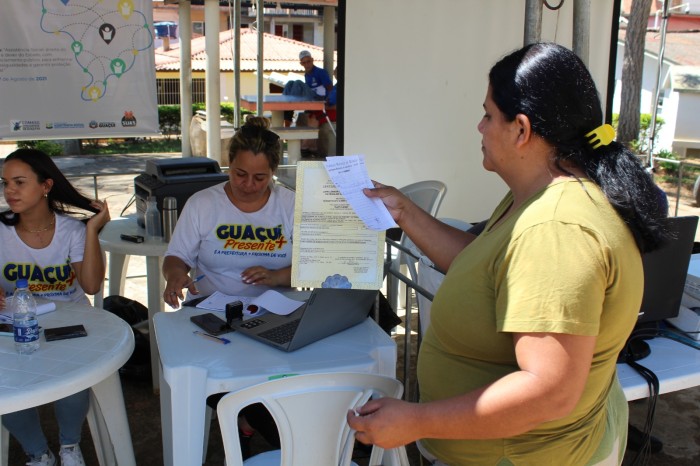 PREFEITURA REALIZA QUARTA AÇÃO DO PROJETO "GUAÇUÍ + PRESENTE NO DISTRITO DE SÃO TIAGO