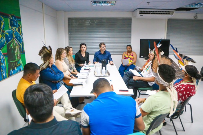 Sesporte realiza 1ª reunião de planejamento do 11º Jogos dos Povos Indígenas do Ceará 2023