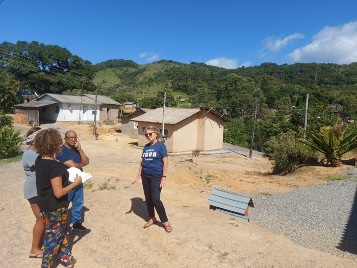 Secretária da SAS visita quilombo em Paulo Lopes para ouvir demandas da comunidade