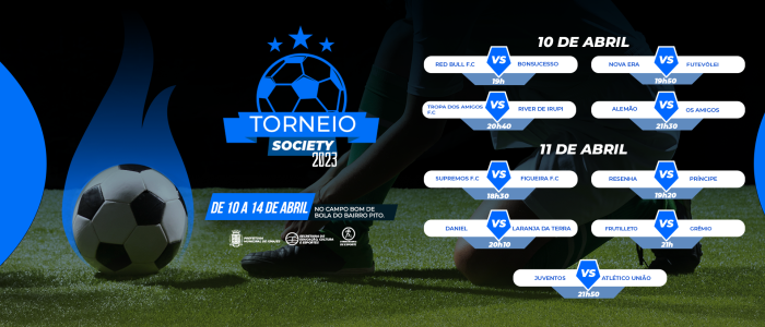 Torneio Society de Iúna começa no próximo dia 10