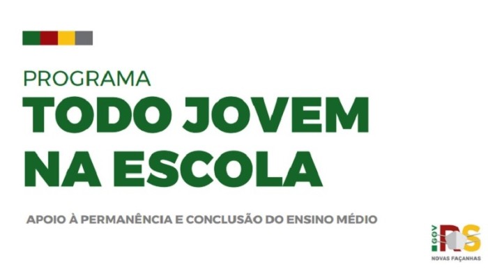 Pagamento do Todo Jovem na Escola será retomado a partir de 20 de abril
