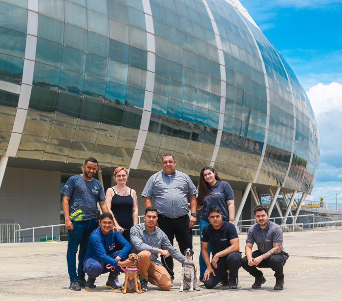 Areninha, Caramela e Gilsinho: os novos mascotes da Arena Castelão