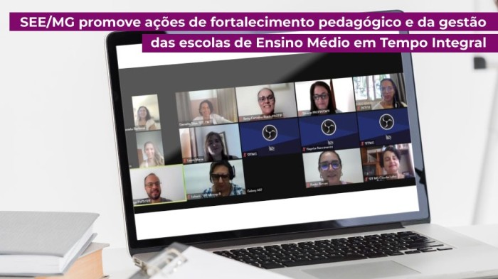 Educação promove fortalecimento pedagógico e de gestão das escolas de Ensino Médio em Tempo Integral