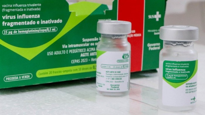 Iniciada a distribuição da vacina contra a gripe influenza aos municípios