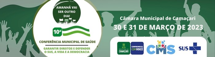 10ª Conferência Municipal de Saúde de Camaçari começa nesta quinta-feira (30)