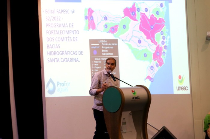 Com apoio da Fapesc, Unesc vai dar suporte técnico a bacias hidrográficas do Sul 
