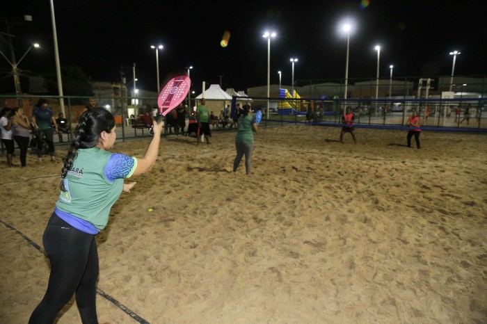 Parque Dom Aloísio Lorscheider sedia primeiro torneio de beach tênis gratuito de Fortaleza