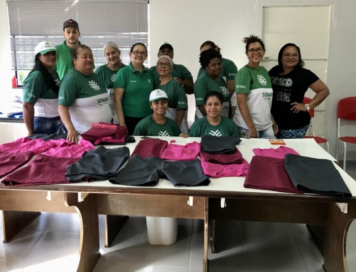 Mulheres do município concluem o Curso de Confecção de Vestuário Básico