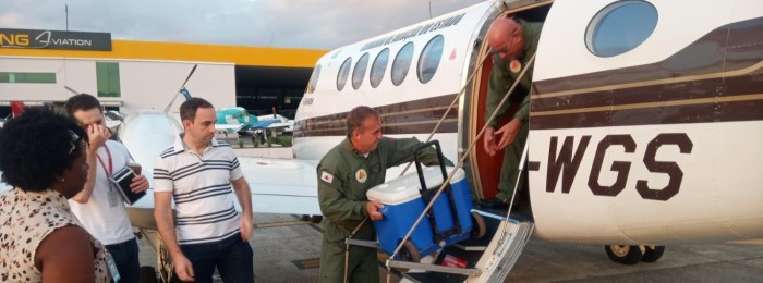 Agilidade no transporte de órgãos possibilita mais um transplante de coração em Minas 