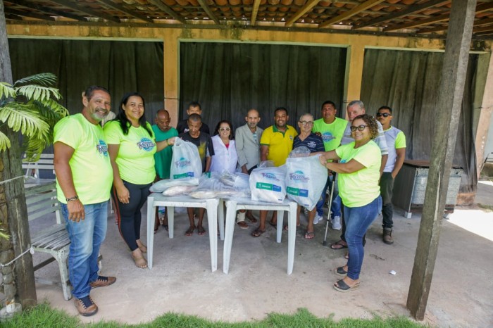 Instituições são contempladas com saldo remanescente da Cesta de Páscoa