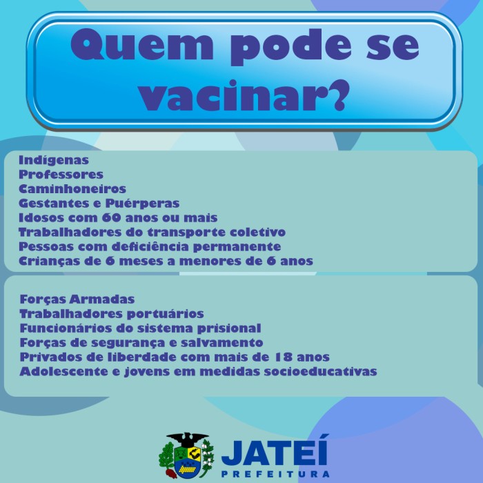 Vacinação Contra a Gripe