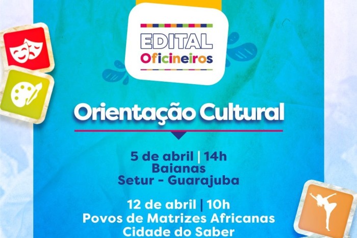 Secult prossegue série de orientação sobre edital Oficineiros