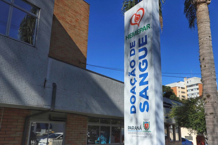 Hemepar reforça importância do agendamento para doação de sangue
