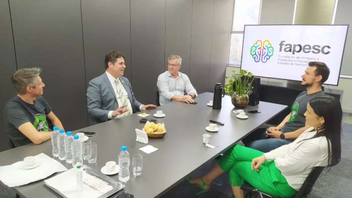 Presidente da Fapesc realiza visita oficial ao Oeste do estado 