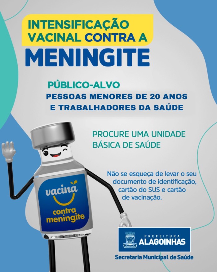 Prefeitura intensifica vacinação contra Meningite