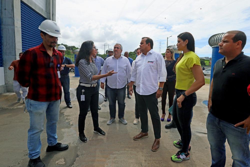 Esgotamento Sanitário de Salvador.