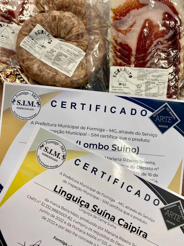 Município mineiro emite os primeiros Selos Arte para produtos cárneos do Estado por meio de Serviço de Inspeção Municipal