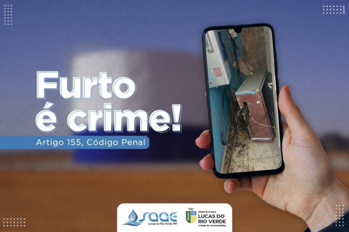Ação criminosa em Poço Tubular do Saae compromete abastecimento nos bairros de Lucas do Rio Verde