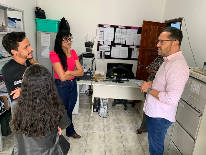 Secretário Municipal de Desenvolvimento Social faz visita institucional à unidade Acolhendo e Cuidando