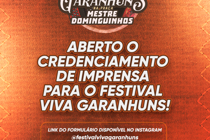 Prefeitura de Garanhuns abre Credenciamento de Imprensa para o Festival Viva Garanhuns