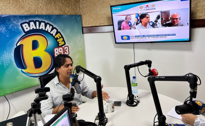 Em entrevista na manhã desta quinta-feira (13), prefeito anuncia ações de segurança nas escolas do município*