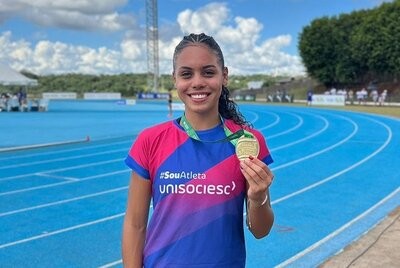 Lays Silva é bi nos 100m com barreiras do Brasileiro sub-20