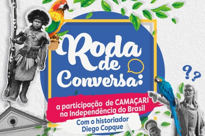 Roda de conversa debate participação de Camaçari na Independência do Brasil