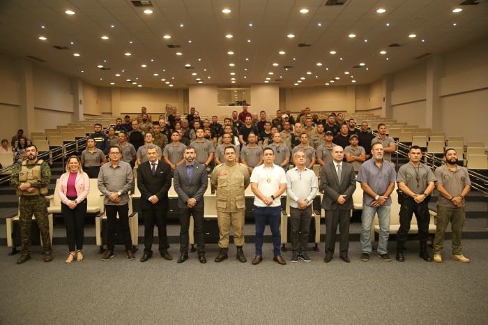 Sistema de Segurança realiza aula inaugural do Curso Operacional Integrado