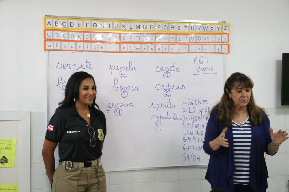 Polícia Civil já visitou mais de 100 colégios na Bahia.