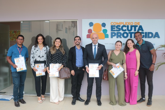Complexo de Escuta Protegida recebe visita do procurador-chefe da Procuradoria Regional do Trabalho
