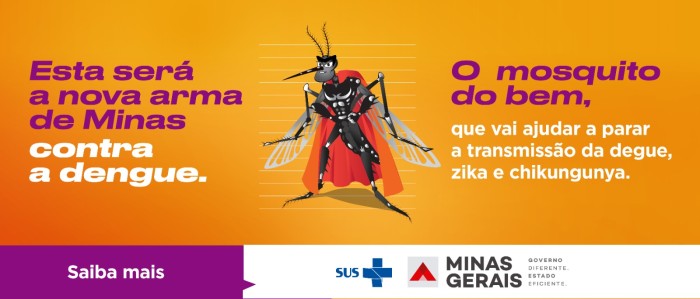 Governo de Minas investe em fábrica do “mosquito do bem” para combater dengue, zika e chikungunya
