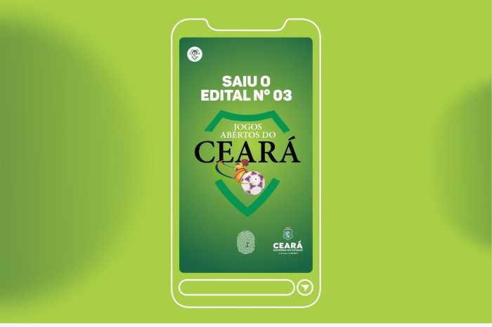 Sesporte divulga Edital Nº 03/2023 referente ao Chamamento Público do Projeto Jogos Abertos 2023