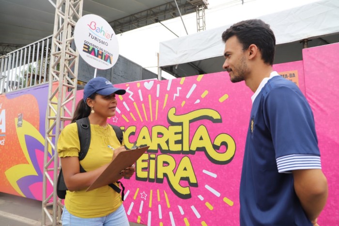 Setur faz receptivo e pesquisa turística na Micareta de Feira