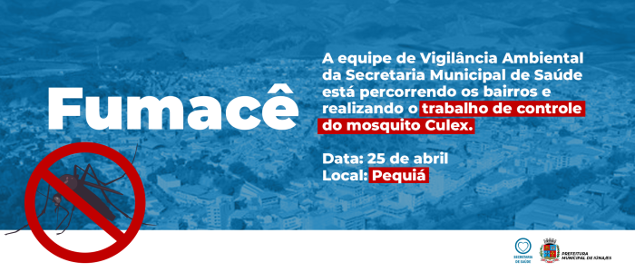 Fumacê estará em Pequiá nesta terça-feira (25)