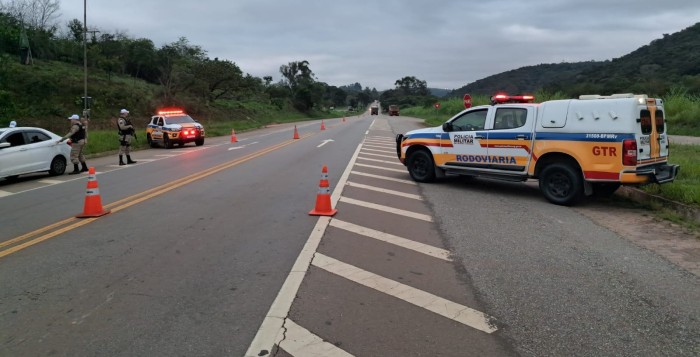 PMMG faz balanço da megaoperação nas rodovias durante feriado da Inconfidência