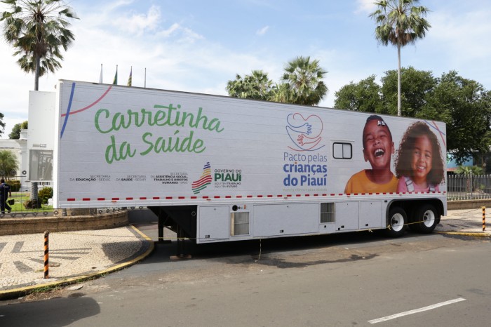 Carretinha da Saúde vai levar mais qualidade de vida às crianças do Piauí