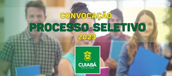 Prefeitura de Cuiabá convoca aprovados nas funções de Professor, TDI, ASG e Intérprete de Libras