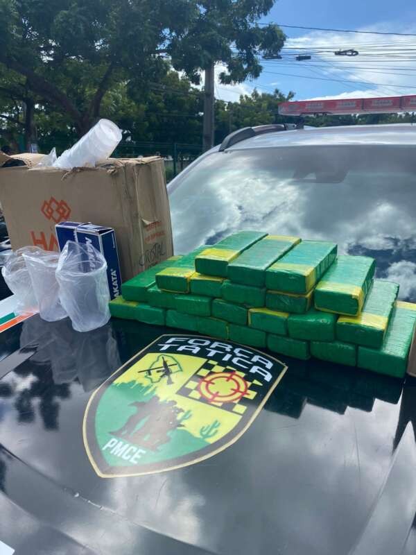 Polícia Militar prende homem e apreende mais de 18kg de drogas no bairro Coaçu