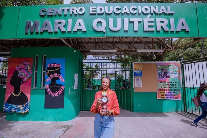 Projeto de Educação Antirracista da Professora Vitalina vence Prêmio LED 2023