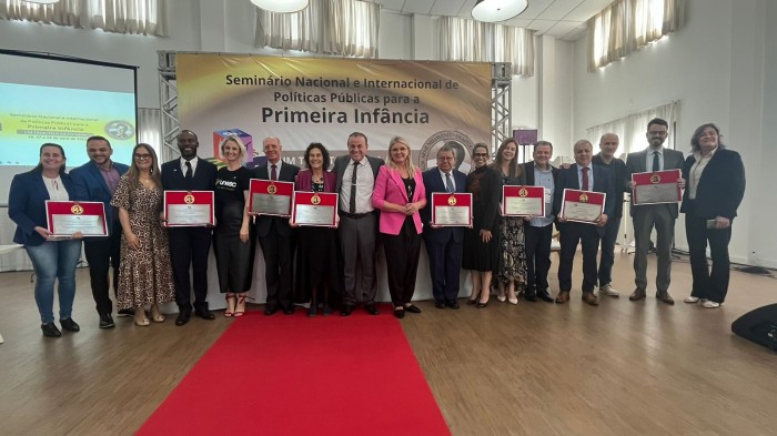 Santa Catarina participa de Seminário Nacional e Internacional de Políticas Públicas para a Primeira Infância