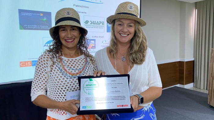 Porto de Imbituba vence o Prêmio Portos e Navios de Responsabilidade Socioambiental